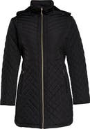 Gallery Quilted Jacket with Removable Hood