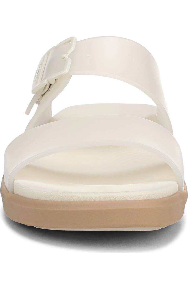 Dr. Scholl's All Time Double Strap Slide Sandal, Alternate, color, Off White