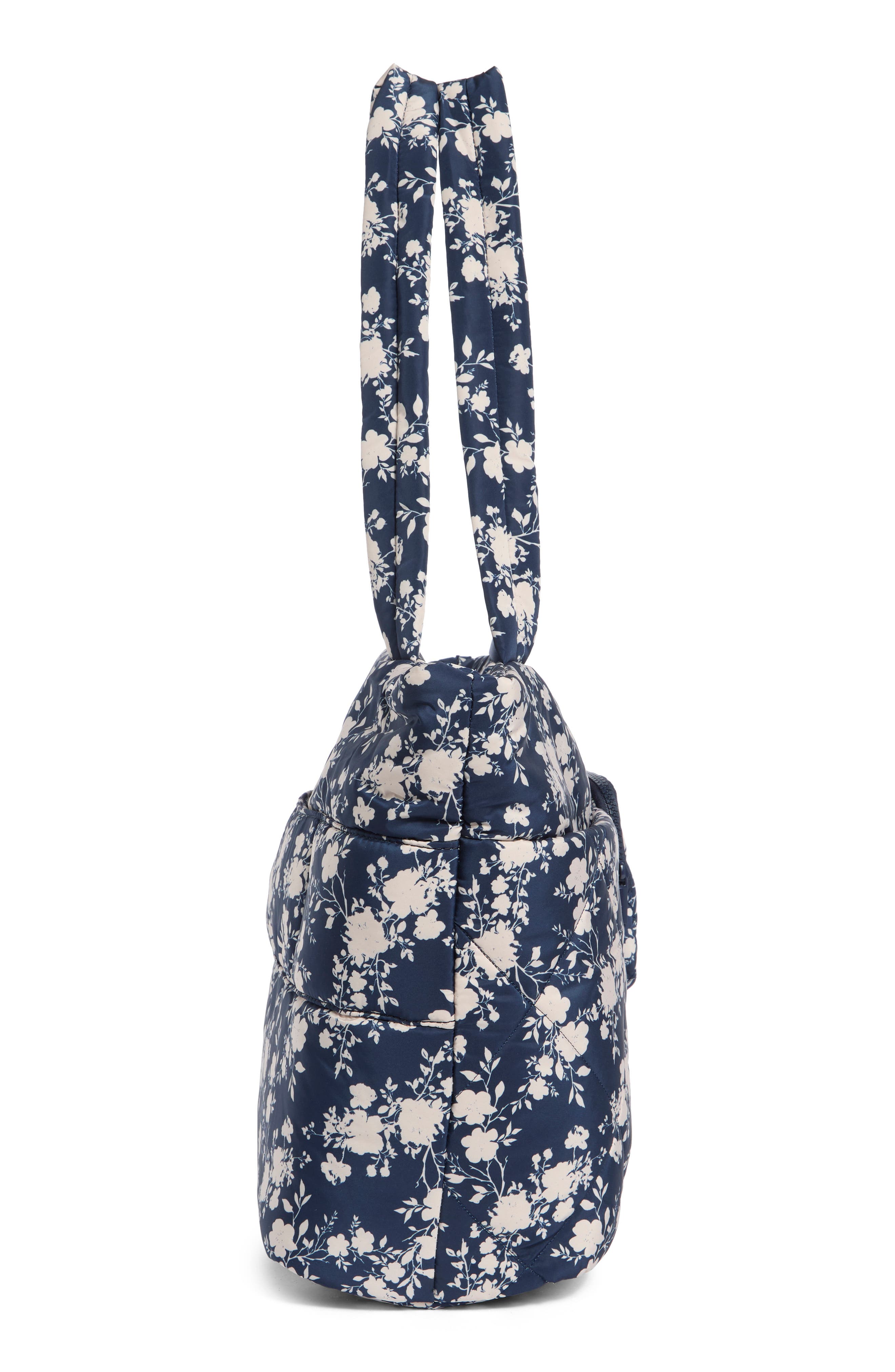 Bloom Tote Bag, Alternate, color, NAVY