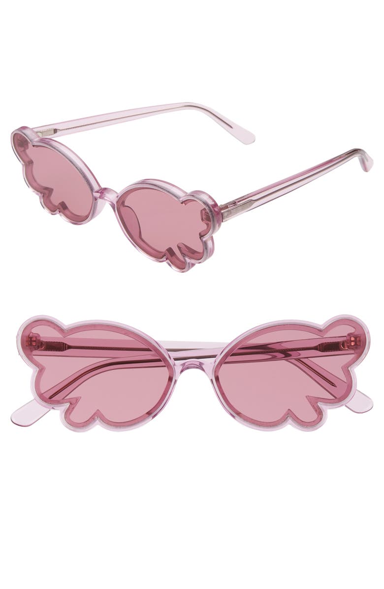 Anna Sui Butterfly Sunglasses, Main, color, 