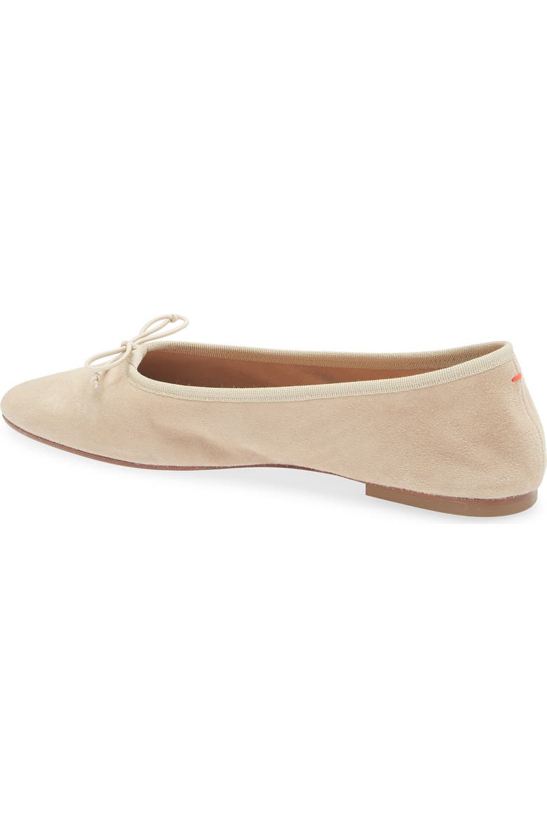 aeyde Tiby Ballet Flat, Alternate, color, Sand