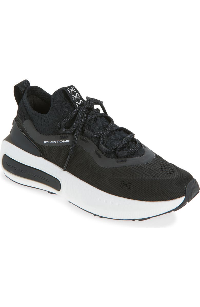Under Armour Phantom 4 Running Shoe, Main, color, Black