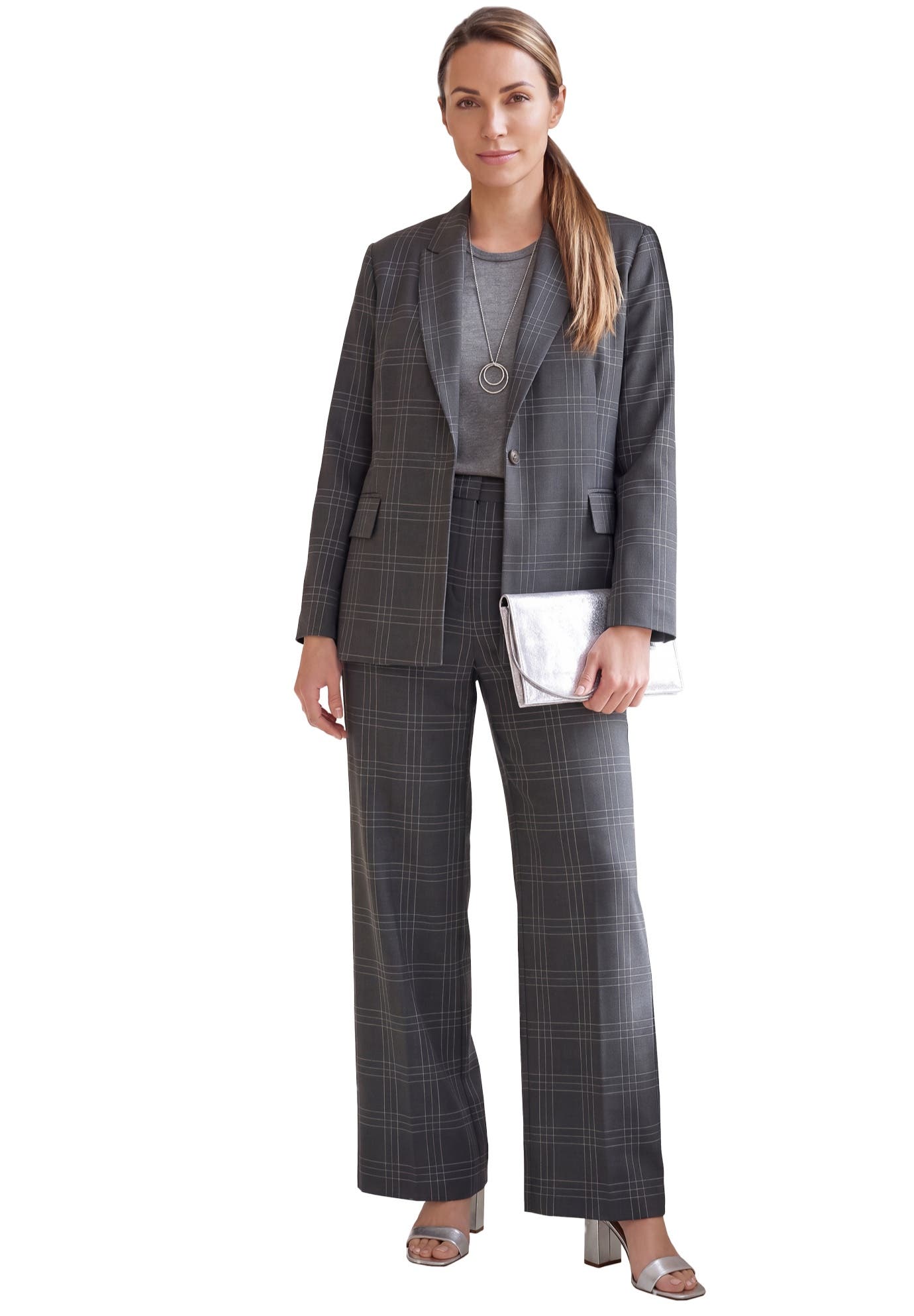 DARK CHARCOAL PLAID