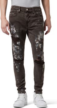 Hudson Jeans Zack Ripped Skinny Jeans