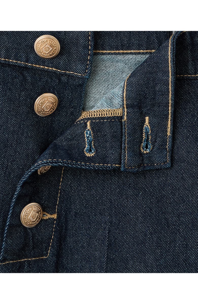 MANGO Sailor Wide Leg Jeans, Alternate, color, 