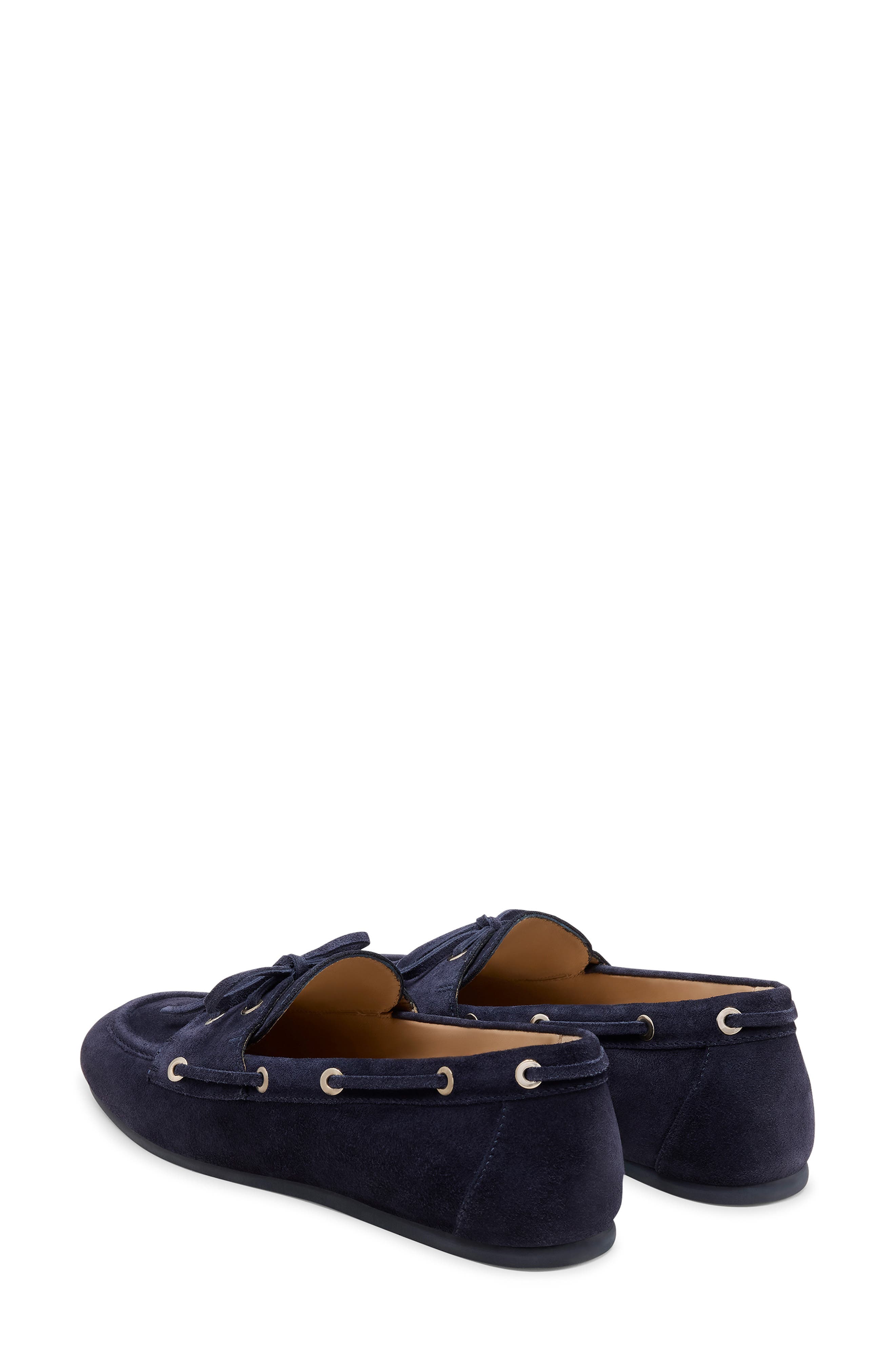 Stuart Weitzman Tinsley Moc Toe Loafer, Alternate, color, Nice Blue