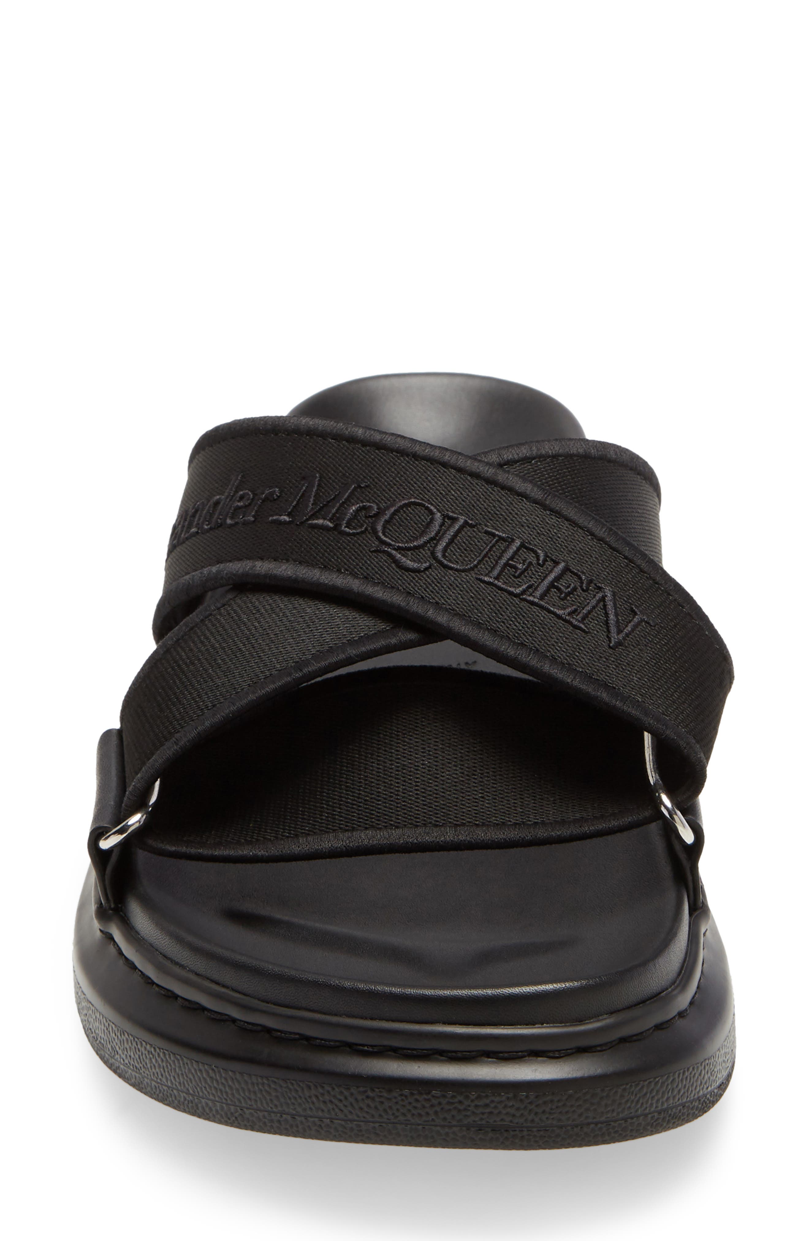 McQueen Alexander McQueen Slide Sandal, Alternate, color, 
