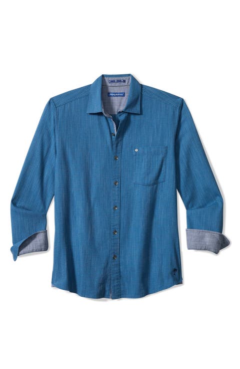 Dorado Stretch Cotton Button-Up Shirt (Big & Tall)