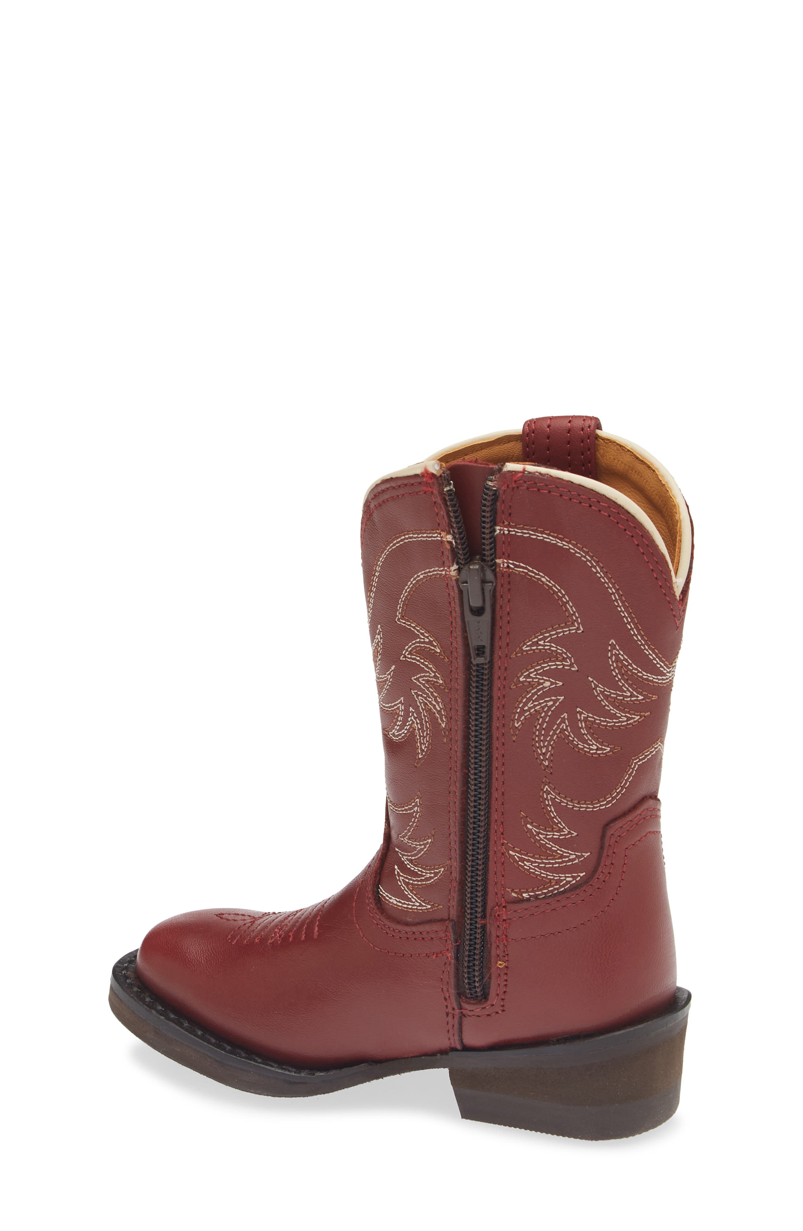 Tecovas Kids' The Annie Western Boot, Alternate, color, Scarlet