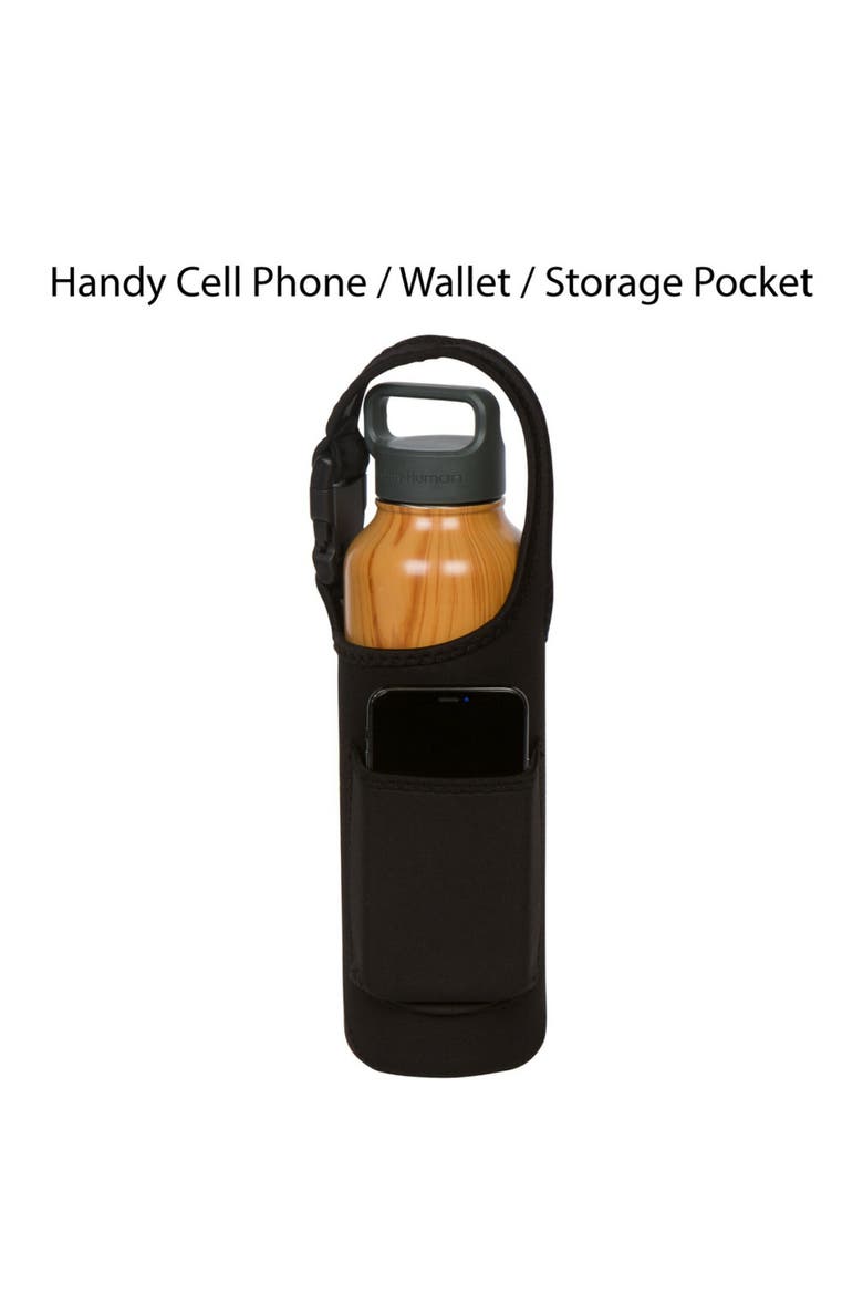 Water Bottle Take Me With U Sling, Alternate, color, Black
