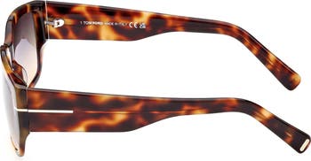 Andres 56mm Square Sunglasses