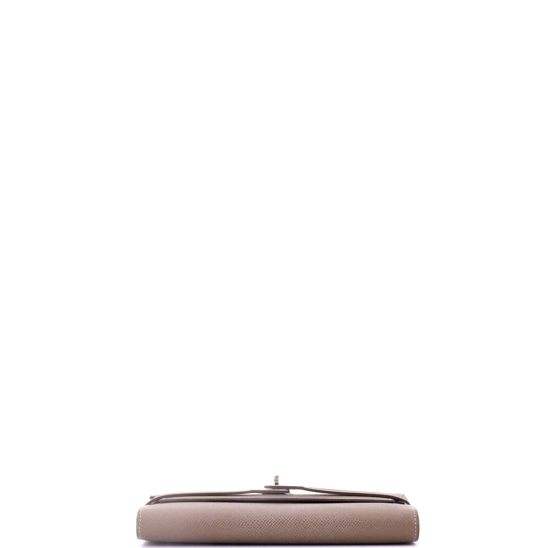 Kelly Wallet Epsom Long, Alternate, color, Grey