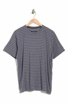 rag & bone Edmund Stripe Cotton Blend T-Shirt