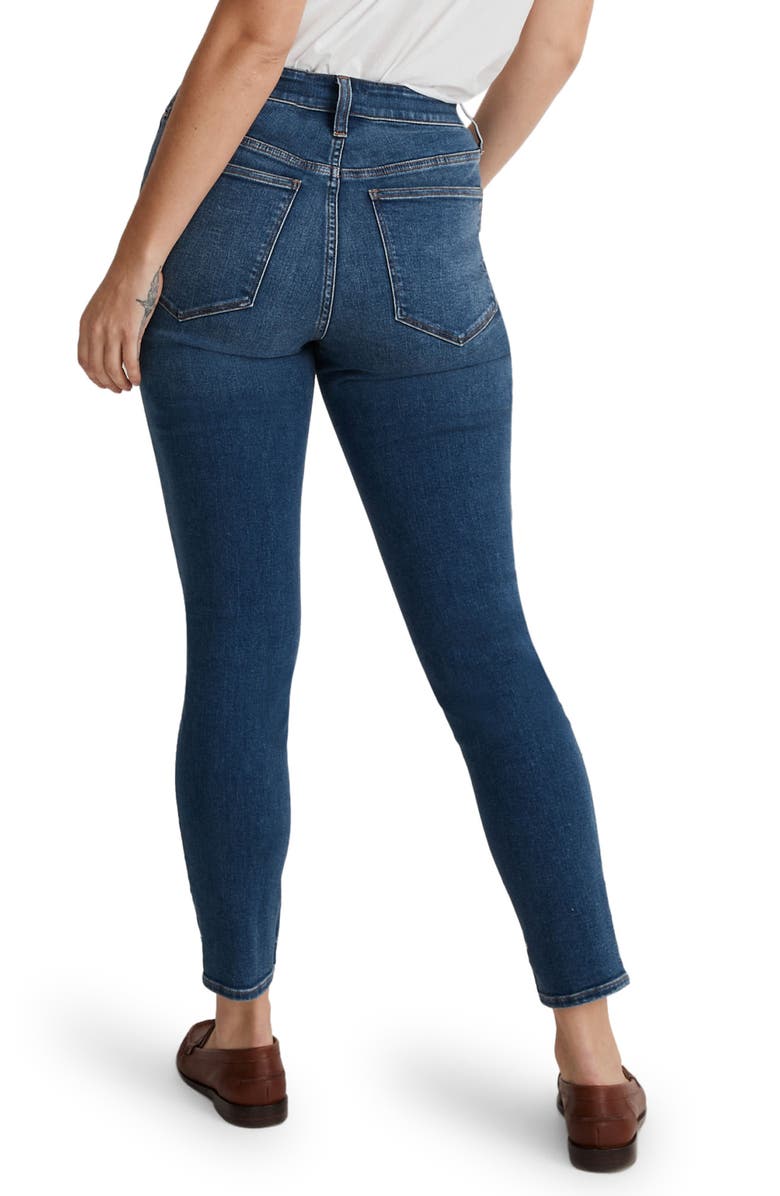 Madewell Curvy Roadtripper Authentic Skinny Jeans, Alternate, color, 