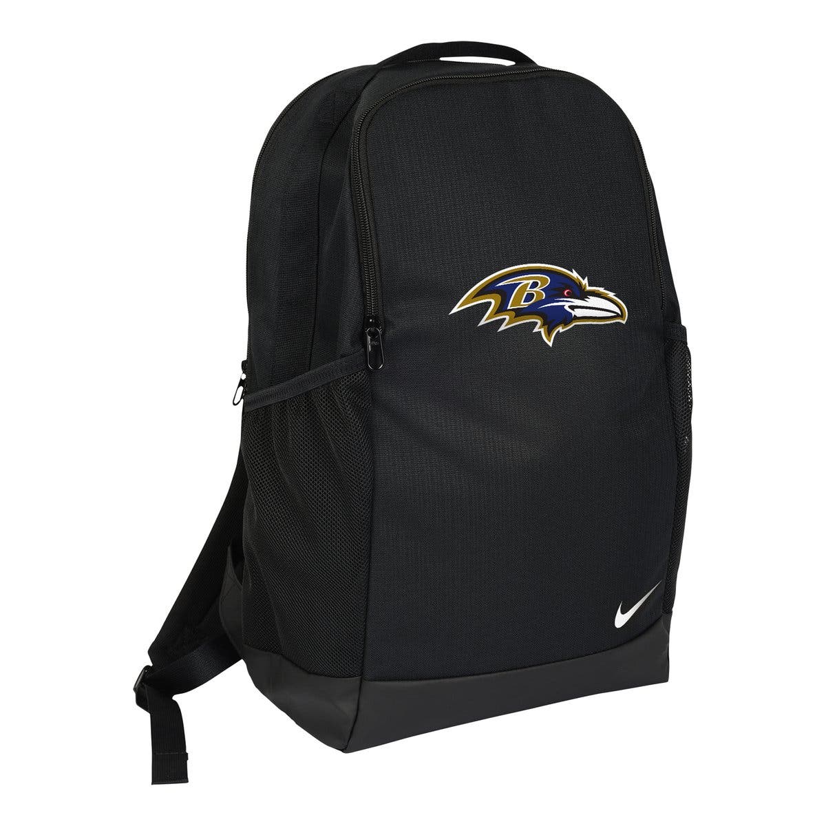Baltimore Ravens Primary Logo Backpack, Main, color, Black