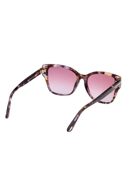 Tom Ford Elsa 55mm Butterfly Sunglasses