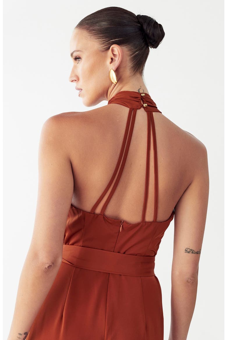 Crest Jumpsuit, Alternate, color, Copper