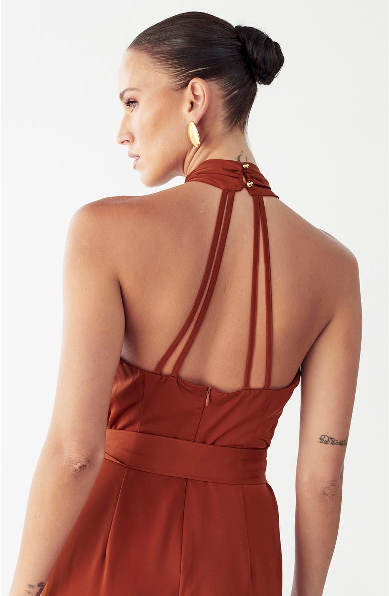 BWLDR Crest Jumpsuit, Alternate, color, Copper