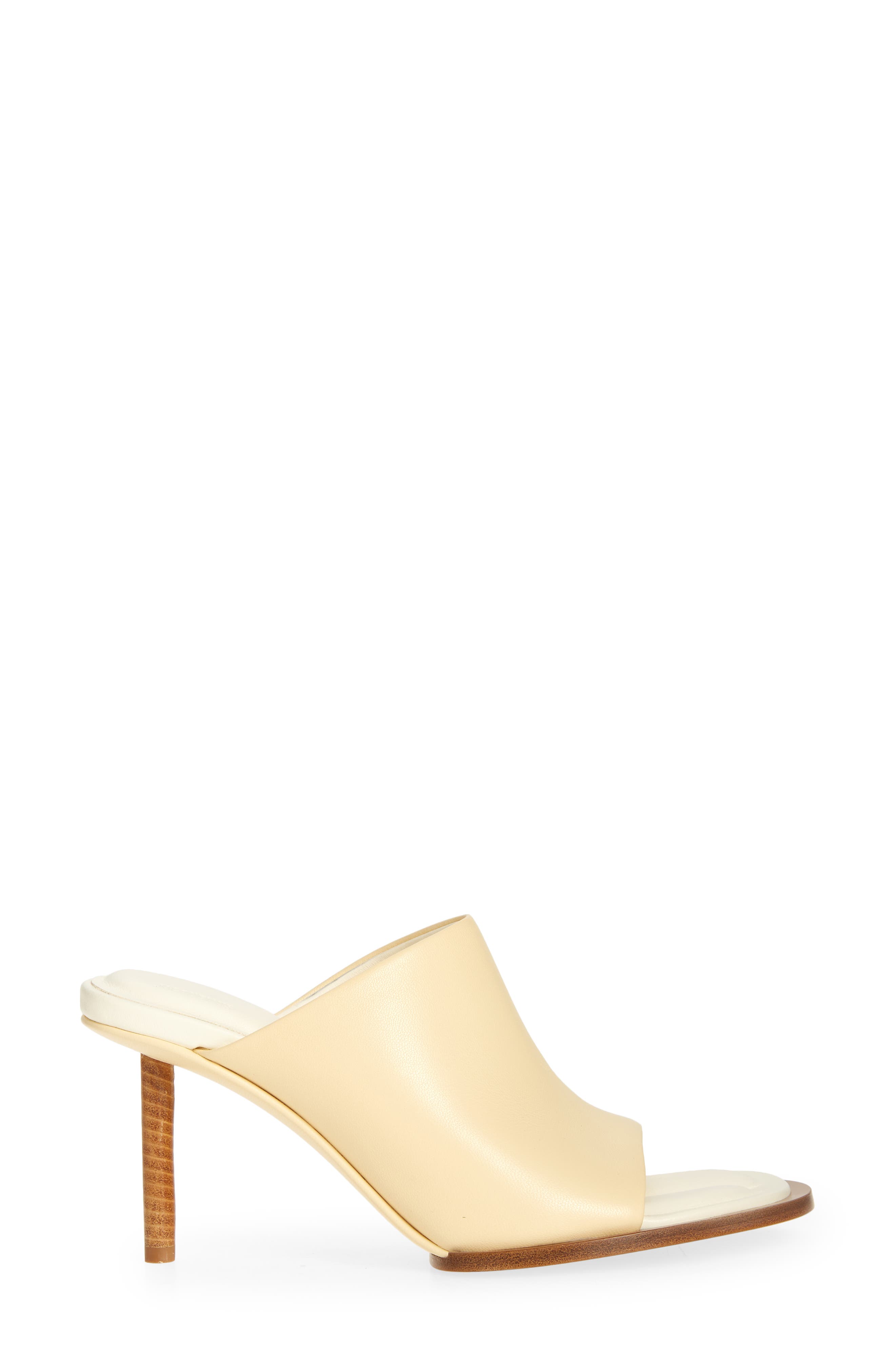 Jacquemus Mismatched Slide Sandal, Alternate, color, 