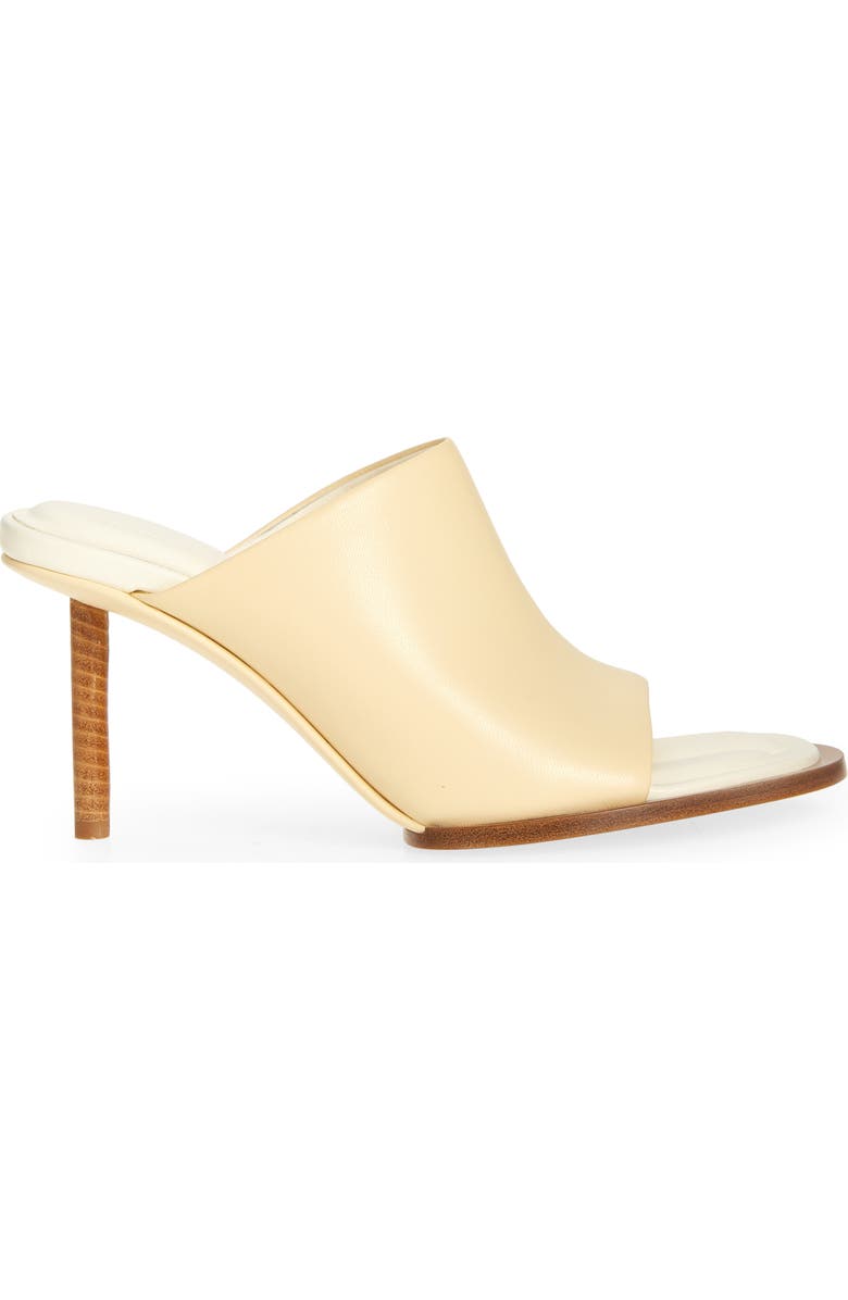 Jacquemus Mismatched Slide Sandal, Alternate, color,