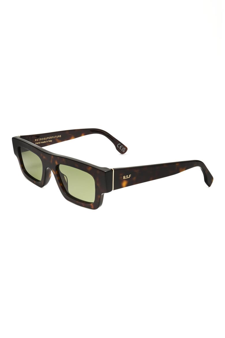 53mm Square Sunglasses, Alternate, color, TORT