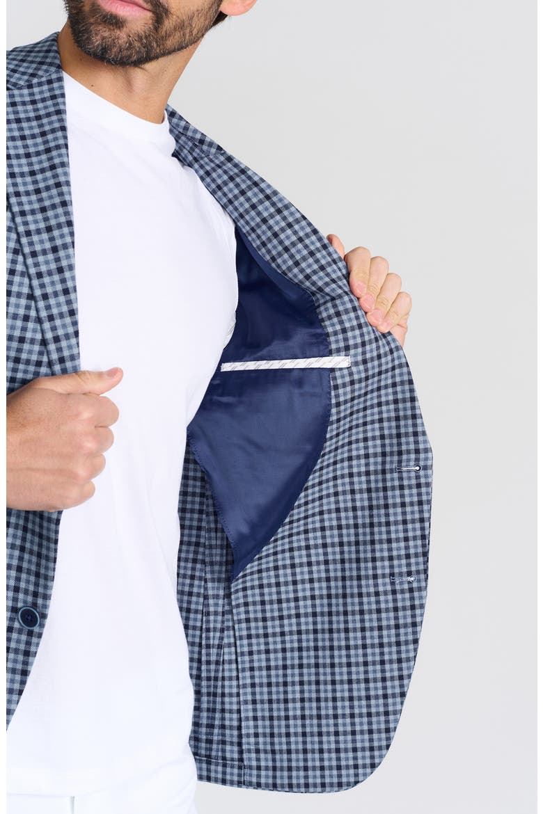 Check Sport Coat, Alternate, color, BLUE