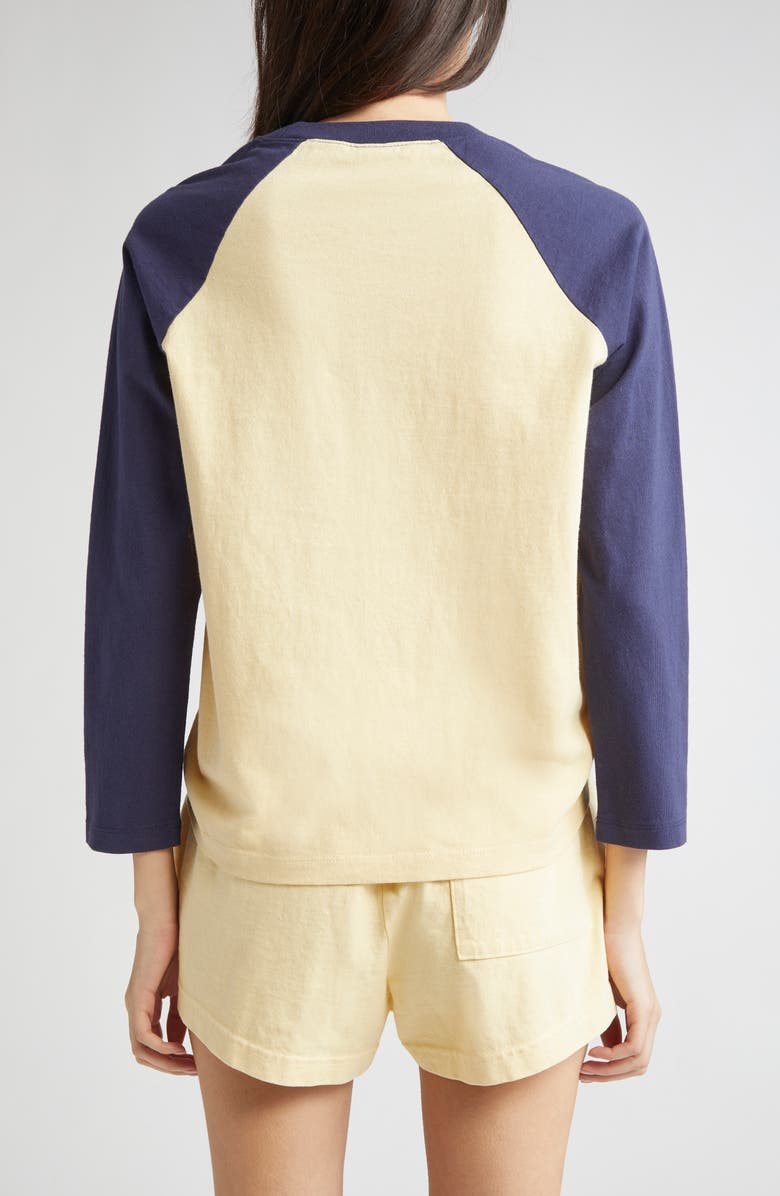 Sporty & Rich California Emblem Graphic Baseball T-Shirt, Alternate, color, 