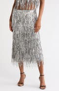 rag & bone Billie Sequin Midi Skirt
