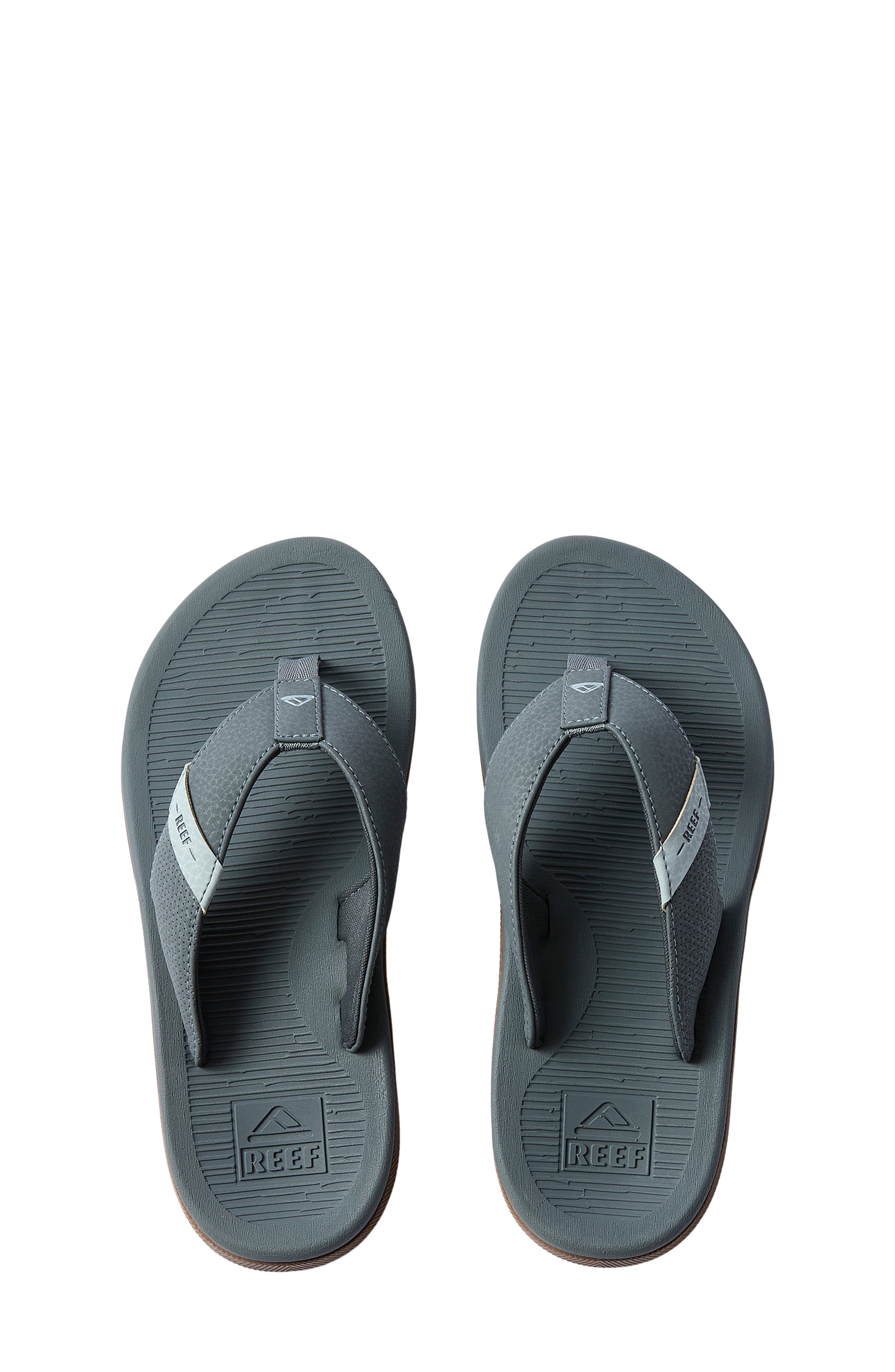 Reef Kids' Santa Ana Flip Flop, Alternate, color, Grey