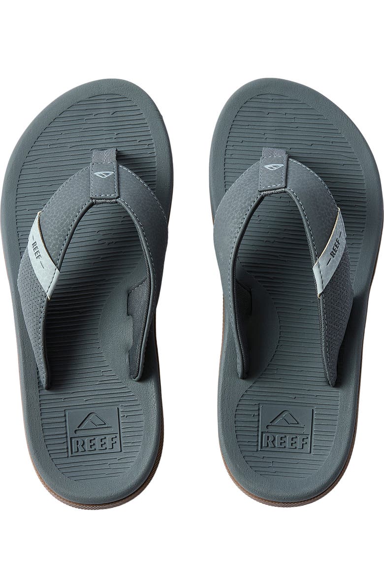 Reef Kids' Santa Ana Flip Flop, Alternate, color, Grey