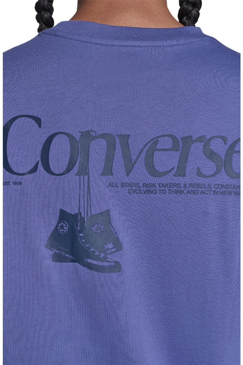 Men's Hanging Shoes T-Shirt, Alternate, color, INDIGO STORM