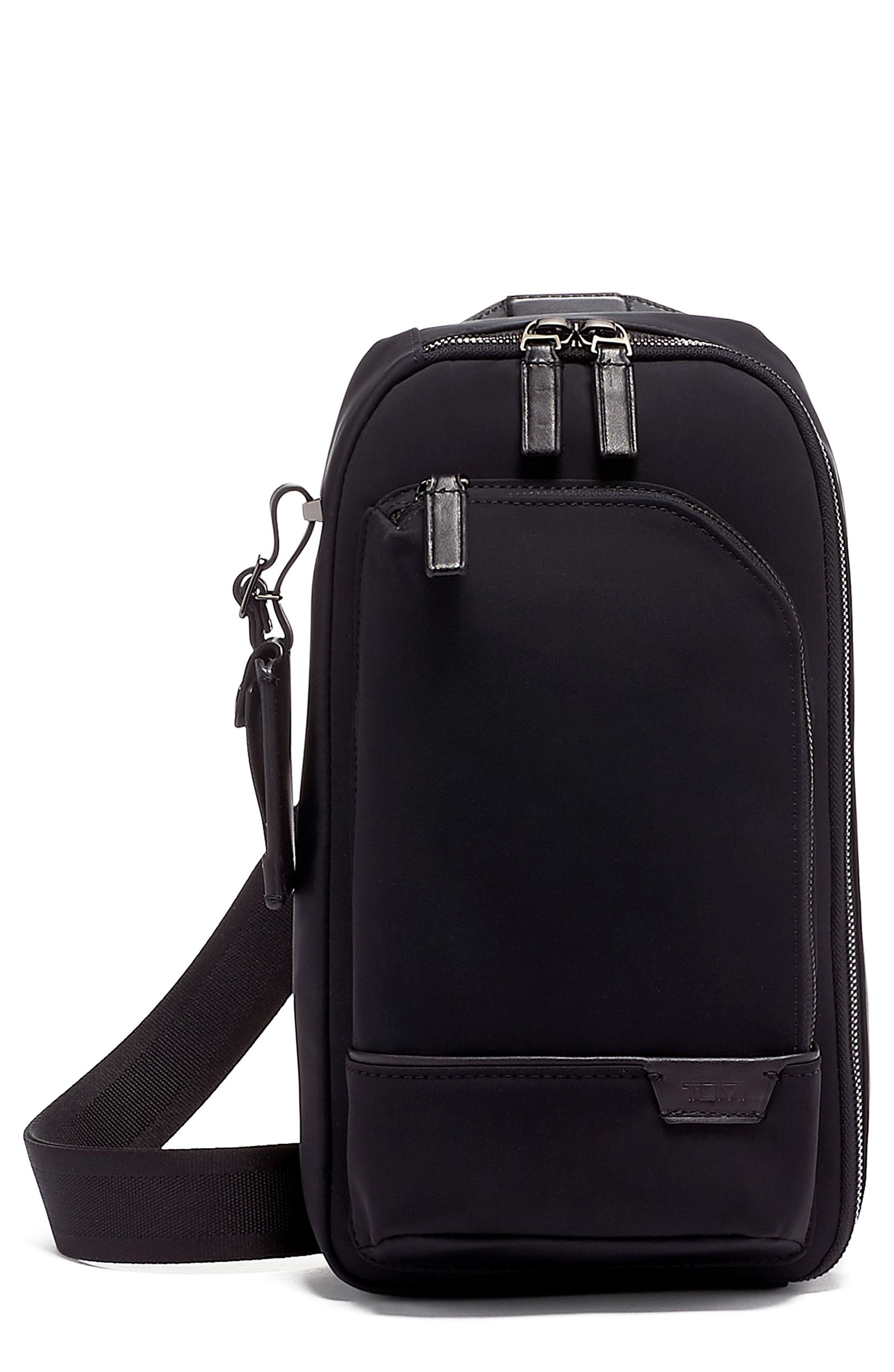 TUMI Harrison Gregory Sling Pack, Main, color, Black