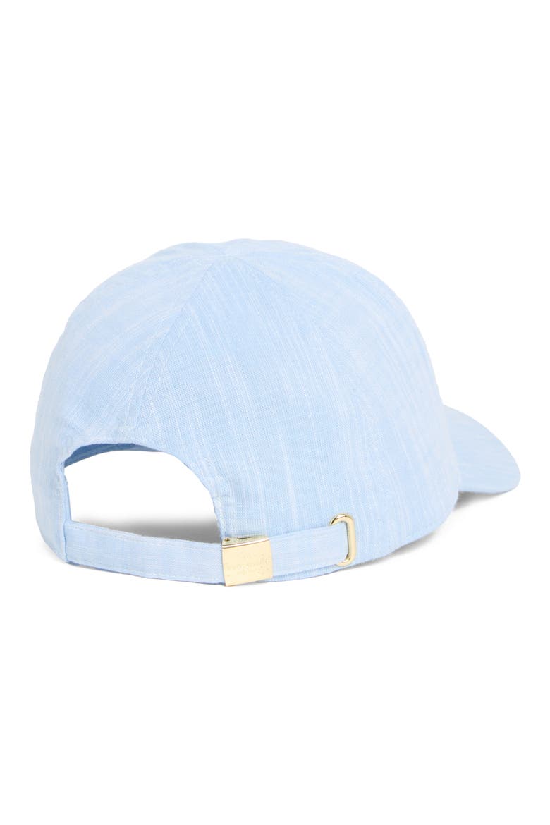 chambray spade baseball cap, Alternate, color, ASTRAL BLUE