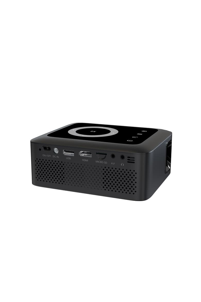 Ultimate Home Theater Pack with Soundbar and Projector, Alternate, color, Black