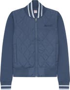 Boast Quilted Varsity Bomber