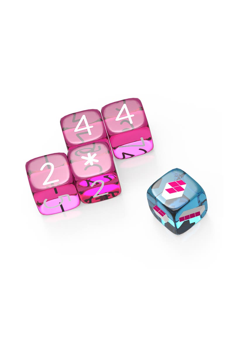 Number Drop Retro Roll & Write, Video Game Theme, Alternate, color, Multicolored