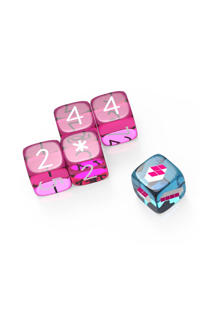 Alderac Entertainment Group Number Drop Retro Roll 
Write, Video Game Theme, Alternate, color, Multicolored