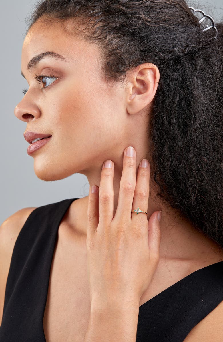 Bony Levy El Mar Emerald & Diamond Ring, Alternate, color,