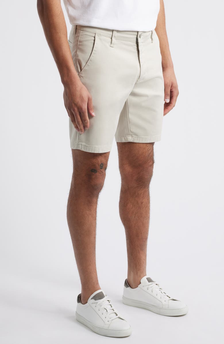 34 Heritage Arizona Slim Fit Flat Front CoolMax<sup
®</sup
Chino Shorts, Alternate, color,