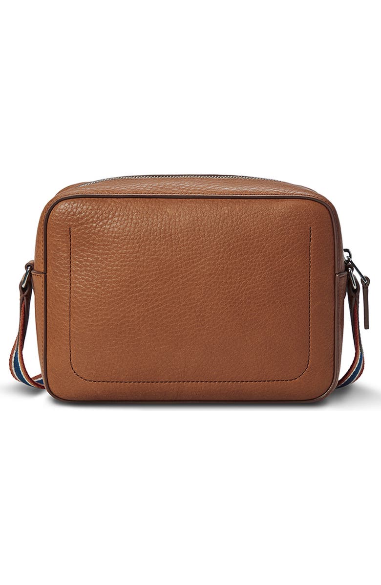 Shinola Leather Camera Crossbody Bag, Alternate, color, Tan