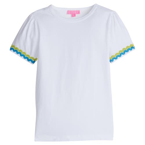 Bisby Kids' Ricrac Tee In Zest