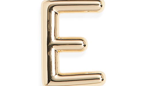 Roxanne Assoulin The Big Puffy Initial Pendant Necklace In Brown