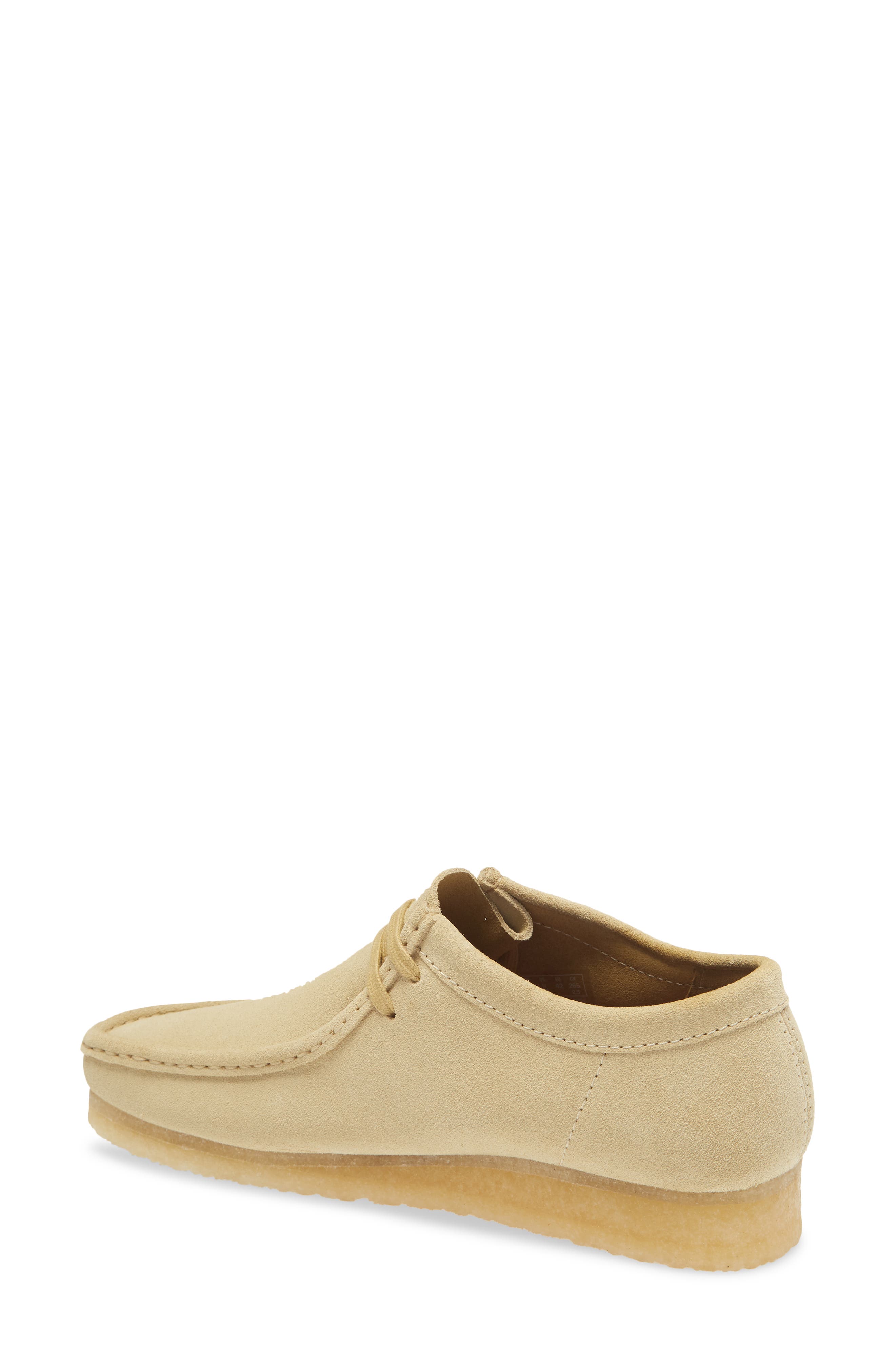 Clarks<sup>®</sup> Originals Wallabee Water Resistant Chukka Boot, Alternate, color, Maple Sued