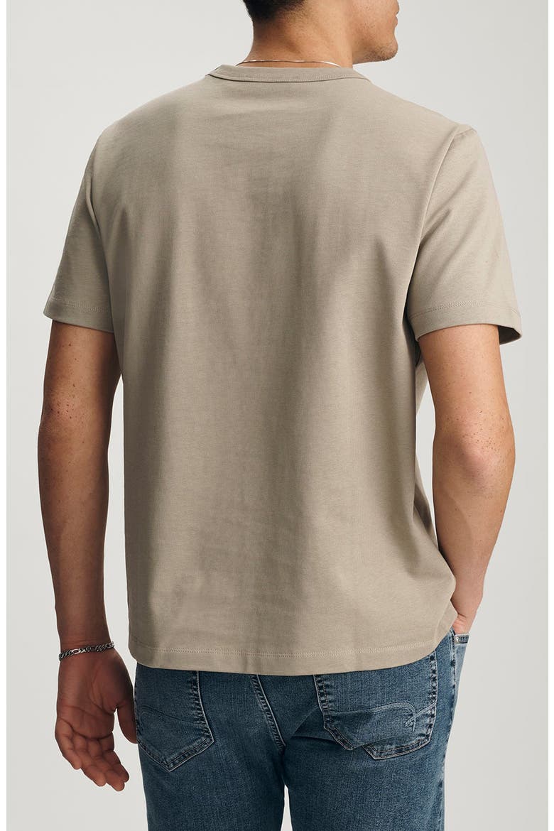 Tan Cotton Crewneck T-Shirt, Alternate, color, SENECA ROCK
