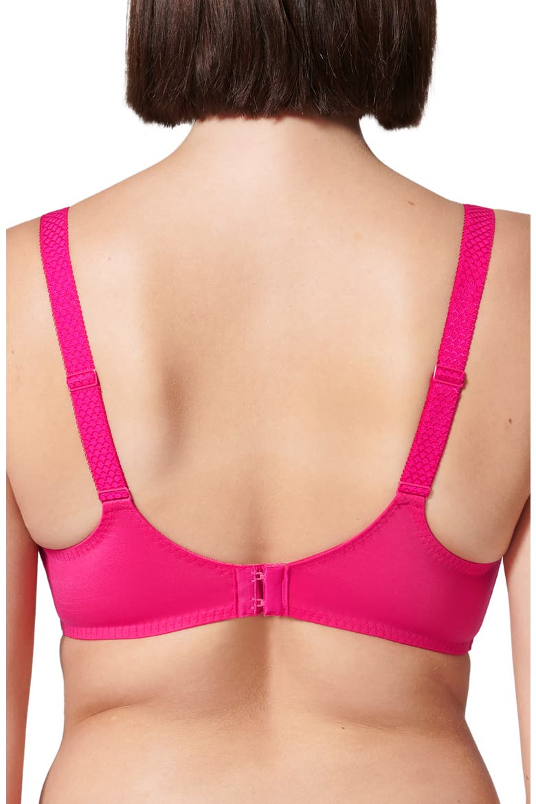 Caresse Underwire Full Cup Bra, Alternate, color, TEABERRY PINK