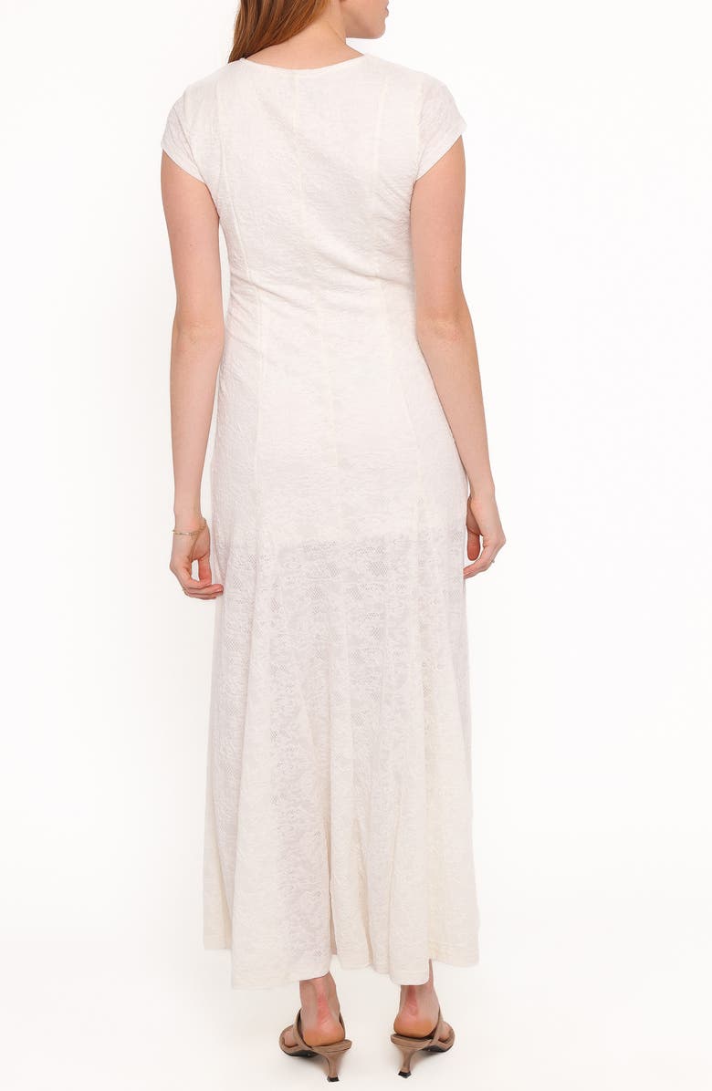 Petal & Pup Constance Lace Maxi Dress, Alternate, color, White