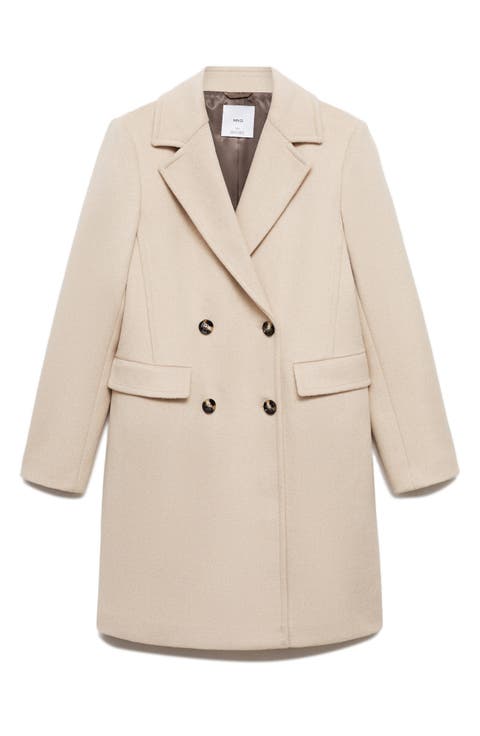 Double Breasted Longline Coat