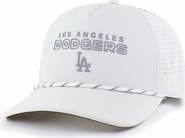 '47 Men's '47  White Los Angeles Dodgers Forward Vault Hitch Adjustable Hat