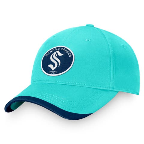 Men's Fanatics Branded Light Blue Seattle Kraken Fundamental Adjustable Hat