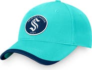 FANATICS Men's Fanatics Branded Light Blue Seattle Kraken Fundamental Adjustable Hat